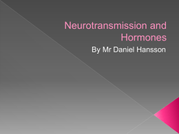 Neurotransmission and Hormones