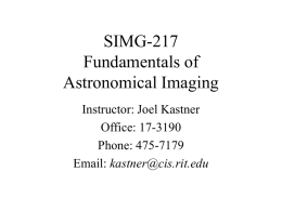 Astronomical Imaging: Overview