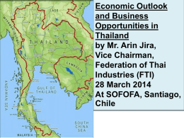 Thailand Investment Opportunity and Promising by Mr