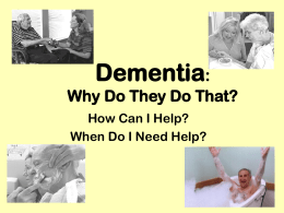 What is Dementia? - Home Instead Senior Care