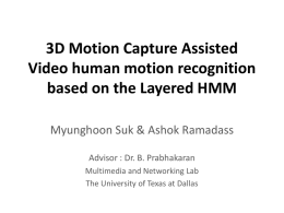 Knowledge-based Video Human Motion Recognition