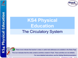 1. The Circulatory System