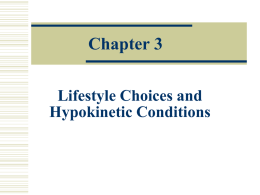 Hypokinetic Conditions - James Island Charter High School