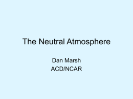 The Neutral Atmosphere