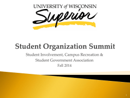 [Presentation Title] - University of Wisconsin