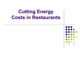 Cutting Costs with Energy Efficiency