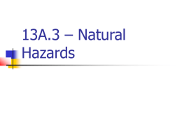 13A.3 – Natural Hazards