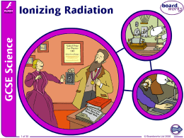14. Ionizing Radiation