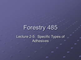 Forestry 485 - Iowa State University