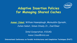 Adaptive Cache Fill Policies to Improve Shared/Private