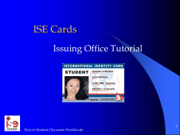 ISE Cards