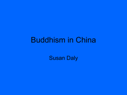 Buddhism in China - Powerpoint Palooza
