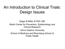 Internal Medicine Board Review: Clinical Epidemiology