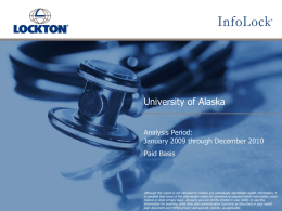 Reporting Data Analytics - University of Alaska system