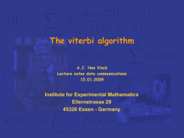 The viterbi algorithm. ppt