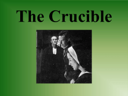 The Crucible - AUSD Portal