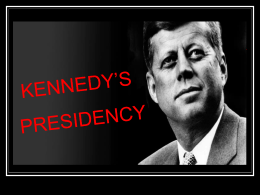 Legacy of Kennedy Powerpoint