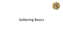 Soldering Basics