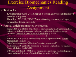 Sport Biomechanics - Academics | Kansas State University
