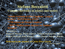 S. Boccaletti Homoclinic chaos: experimental