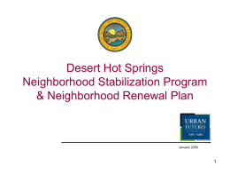 Neighborhood Stabilization Program Minneapolis Plan