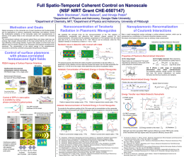 NIRT: Full Spatio-Temporal Coherent Control on Nanoscale