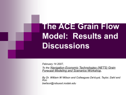 Revisions to the ACE Grain Flow Model