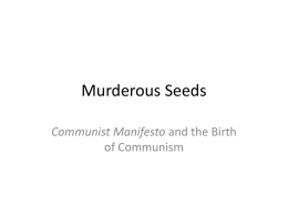 Murderous Seeds