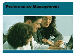 Designing Work Systems - Department of Management