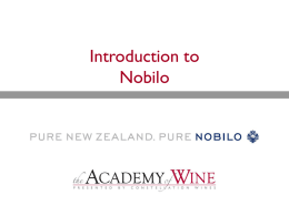 Introduction to Alice White - Constellation Academy of Wine