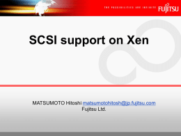 Driver support on Xen