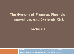 Financial Innovation and Financial Fragility