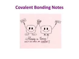 Ionic vs Covalent Bonding