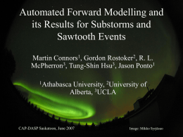 Cross-Meridian Currents in Substorms and Sawtooth Events