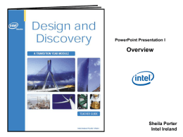 'Design and Discovery in Ireland'