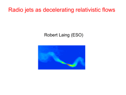 Radio observations of jets: large