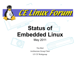 スライド 1 - eLinux.org