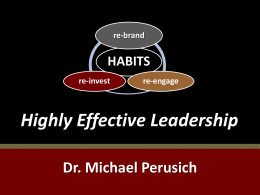 Personal Growth & Interpersonal Effectiveness