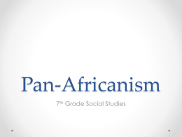 Pan-Africanism