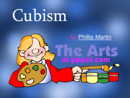 Cubism - Free Presentations in PowerPoint format for Our