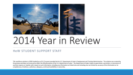 2014 Year in Review - Health information technology