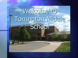 Welcome to Torrington Middle School