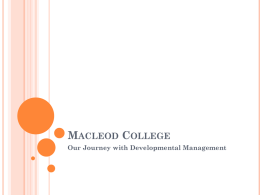 Macleod College