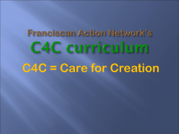 Franciscan Action Network’s C4C curriculum