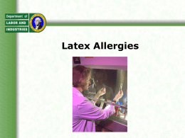 Latex Allergies - OSHA Training - Onsite Classes
