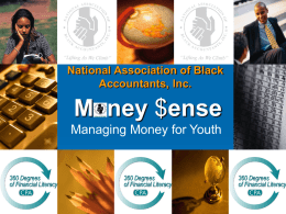 NABA Money Sense - National Association of Black Accountants