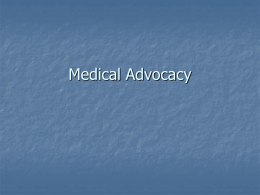 Medical Advocacy - SafePlace Olympia