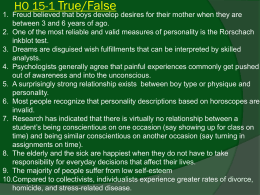 Personality