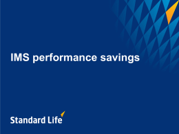 IMS performance savings