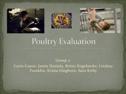 Poultry CDE FA10 - Students
